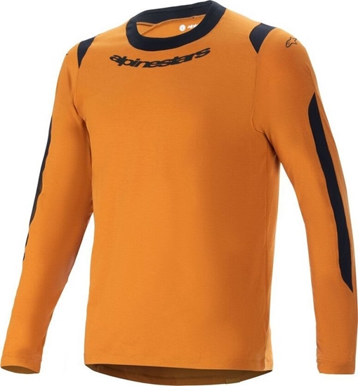 Picture of Alpinestars Koszulka długi rękaw ALPINESTARS A-DURA DRI WOOL LS JERSEY, Dark Gold Rozmiar: XL