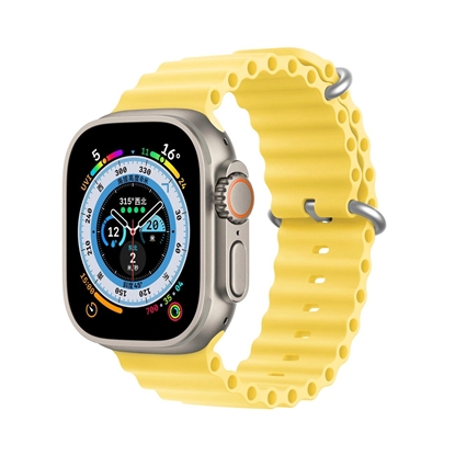 Изображение Apyrankė Dux Ducis OceanWave Series Apple Watch 38/40/41mm Yellow