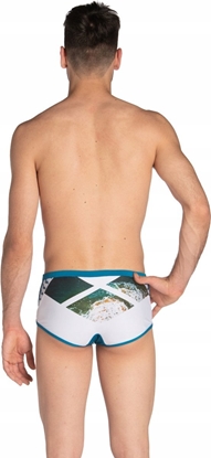 Attēls no Arena Męskie Bokserki kąpielowe MEN'S ARENA PLANET SWIM LOW WAIST SHORT