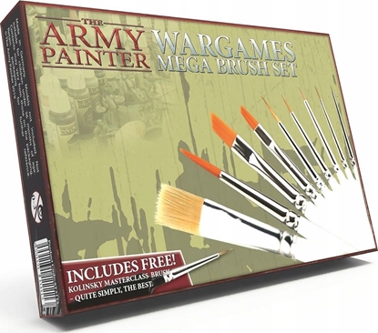 Изображение Army Painter The Army Painter: Wargames Mega Brush Set (2023)