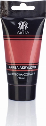 Изображение Astra Farba Akrylowa Astra Artea Tuba 60Ml - Mahoniowa Czerwień