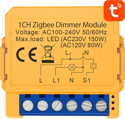 Picture of Avatto Inteligentny przełącznik dopuszkowy ZigBee Avatto ZDMS16-2 TUYA