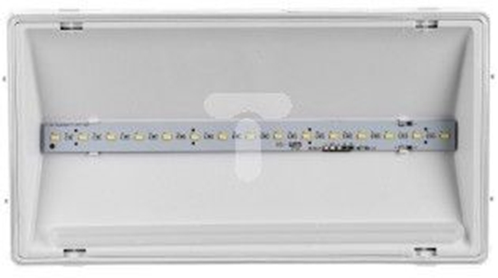 Изображение AWEX Oprawa awaryjna EXIT L IP65 ECO LED AT 3W 340lm 1h jednozadaniowa biała (ETL/3W/E/1/SE/AT/WH)