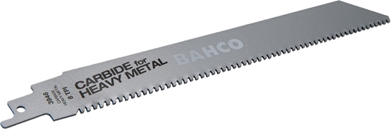 Изображение Bahco Bahco Karbidinė TCT tiesinio pjūklo geležtė 228mm*1,32mm 8TPI metalui 1vnt