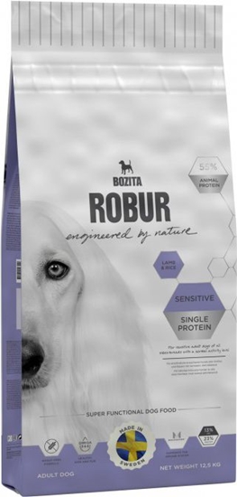 Изображение Bozita Pies 12.5kg Robur Sensitive Lamb