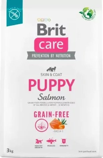 Изображение Brit Sucha karma dla psa Care Dog Grain-Free Puppy Salmon 3 kg