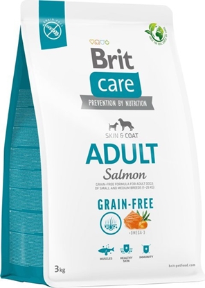 Attēls no Brit Sucha karma dla psa Dog Grain-Free Adult Salmon 3 kg