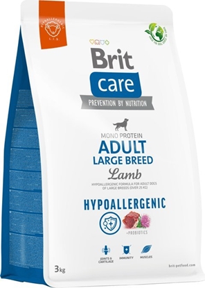 Attēls no Brit Sucha karma dla psa Hypoallergenic Adult Large Breed Lamb 3 kg