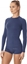 Picture of Brubeck LS12810 Koszulka damska z długim rękawem ACTIVE WOOL jeansowy M