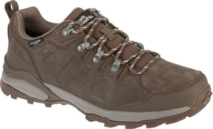 Attēls no Buty trekkingowe męskie Jack Wolfskin Jack Wolfskin Refugio Texapore Low M 4049851-5719 Brązowe 45