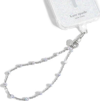 Picture of Case-Mate Kate Spade New York Universal Phone Charm Wristlet - Uniwersalna smyczka do telefonu (Dazzle Chain Silver)