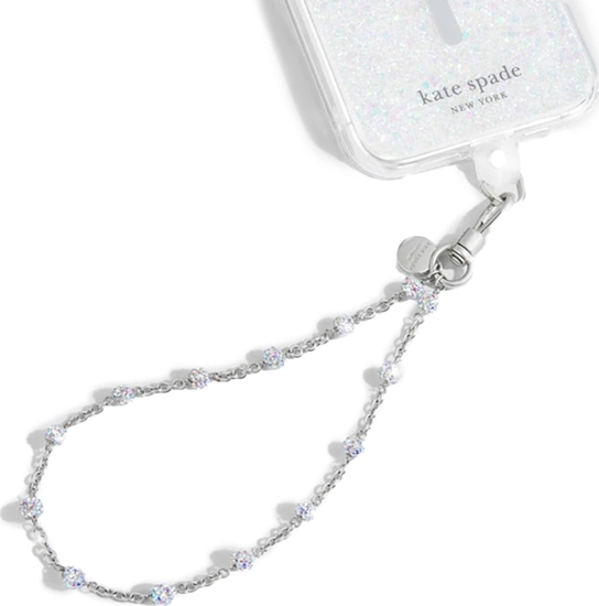 Picture of Case-Mate Kate Spade New York Universal Phone Charm Wristlet - Uniwersalna smyczka do telefonu (Dazzle Chain Silver)