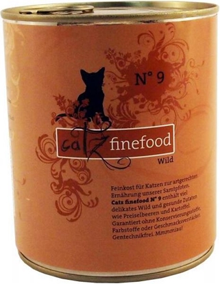 Picture of Catz Finefood N.09 Dziczyzna puszka 800g