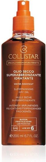 Picture of Collistar Supertanning Dry Oil SPF 6 - olejek przyśpieszający opalanie 200ml