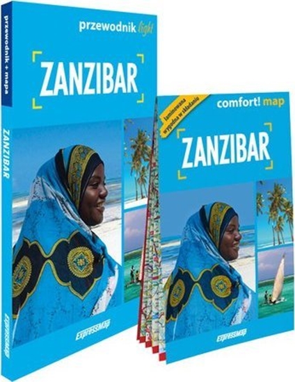 Picture of Comfort! map Zanzibar light: przewodnik + mapa