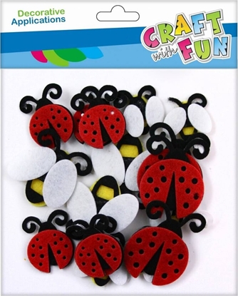 Изображение Craft with Fun CF OZDOBA DEK FILC BIEDR/PSZCZ SPRZYL 18ST12/288