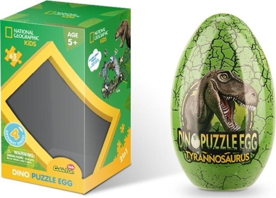 Изображение Cubic Fun PUZZLE NATIONAL GEOGRAPHIC TYRANOZAUR REX