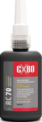 Изображение CX80 KLEJ ANAEROBOWY DO ÅRUB O DUÅ»EJ SILE ÅÄCZENIA 50ML