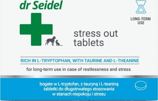 Picture of Derma-Pharm DR SEIDEL STRESS OUT DO DŁUGOTRWAŁEGO     STOSOWANIA 10 tabl  /12