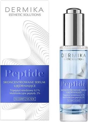 Attēls no Dermika Dermika Esthetic Solutions Peptide skoncentrowane serum ujędrniające na dzień i na noc 30ml