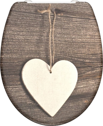 Attēls no Deska sedesowa Schütte Wood Heart (435107)