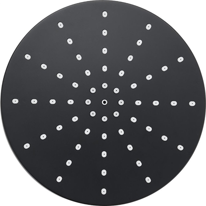 Attēls no Deszczownica DESZCZ.OK.23.CZ DESZCZOWNICA OKRĄGŁA CZARNA 23 CM // N.H.DESZ-23-OKR-CZARNA