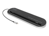 Picture of DIGITUS DA-70888 12-Port USB-C Dock gray HDMI VGA 2xUSB-C 4xUSB-A RJ45 1x3.5mm