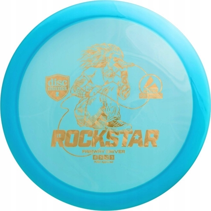 Attēls no Discmania Blue Diskgolfo diskas Fairway Driver ROCKSTAR Active Premium Mėlyna