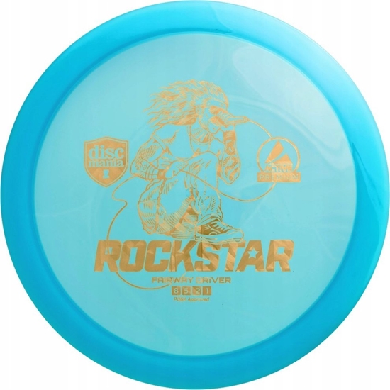 Picture of Discmania Blue Diskgolfo diskas Fairway Driver ROCKSTAR Active Premium Mėlyna