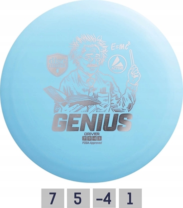 Attēls no Discmania Discgolf DISCMANIA  Fairway Driver  GENIUS Active Light Blue 7/5/-4/1