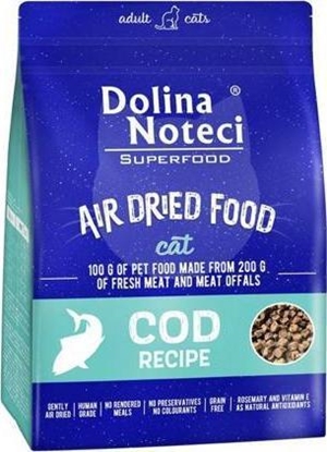 Attēls no Dolina Noteci DOLINA NOTECI Superfood Danie z dorsza- karma suszona dla kota 1kg