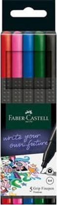 Attēls no Faber Cienkopisy Grip 5 kol. podstawowych Faber-Castell  [0|0]