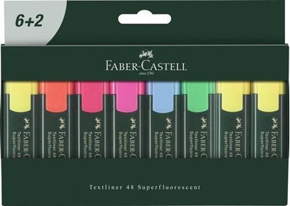 Attēls no Faber-Castell FABER-CASTELL Textmarker TL 48 8er Kartonetui