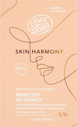 Picture of Face Boom Face Boom Skin Harmony Rozpieszczająca Kolekcja Maseczek do twarzy - cera odwodniona,sucha i mieszana 10g