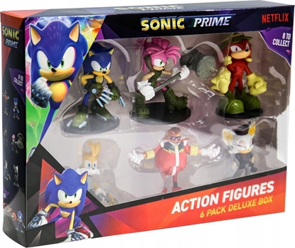 Picture of Figurka P.M.I SONIC PRIME - ZESTAW 8 FIGUREK [DELUXE BOX]