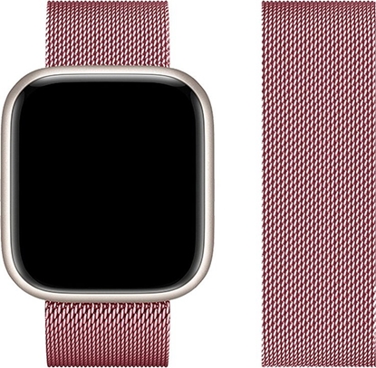 Изображение ForCell FORCELL F-DESIGN FA03 pasek do APPLE Watch 38 / 40 / 41 mm różowy