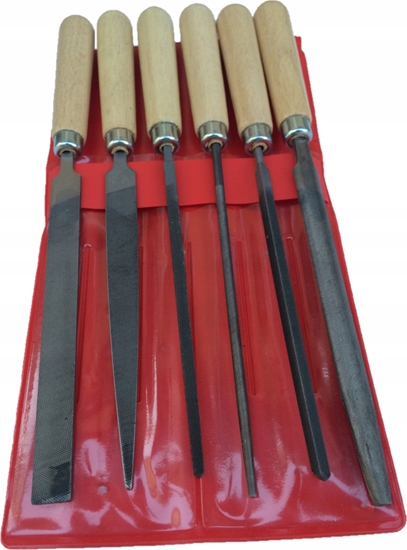 Picture of GEDORE red Key File Set 6-pieces