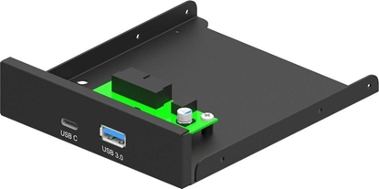 Attēls no Gigabyte Panel przedni Gembird 3,5\'\' USB 3.1 Typ-A + Typ-C