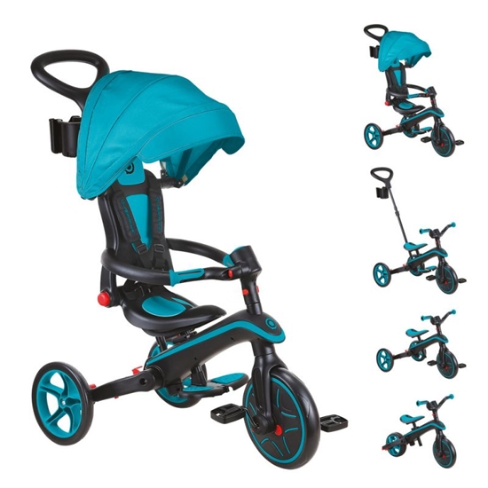 Picture of Globber Explorer Trike salokāms 4in1 velosipēds 732-105