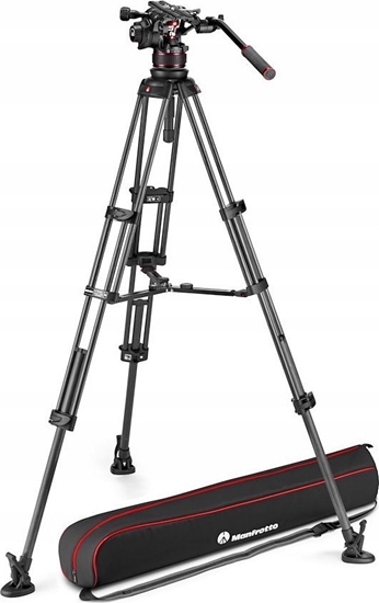 Picture of Głowica Manfrotto Zestaw Twin Carbon z głowicą 612- środ rozp