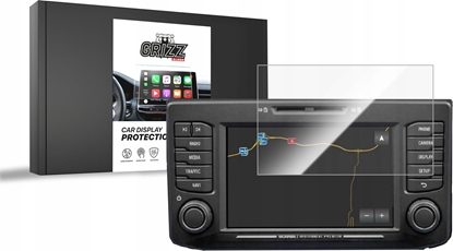 Attēls no GrizzGlass Folia ceramiczna GrizzGlass CarDisplay Protection do Scania S 8"