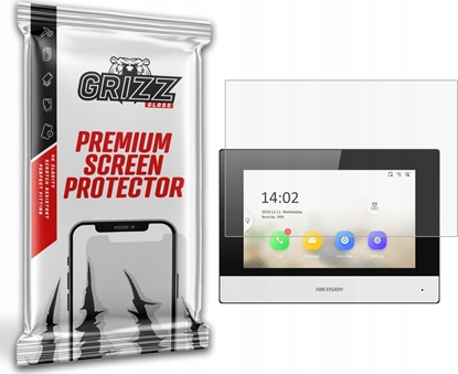 Изображение GrizzGlass Folia matowa GrizzGlass PaperScreen do wideodomofonu HIKVISION IP DS-KH8350-WTE1/EU 7"