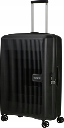 Attēls no Hama 146821 1041 WALIZKA AMERICAN TOURISTER AEROSTEP SPINNER 77/28 BLACK