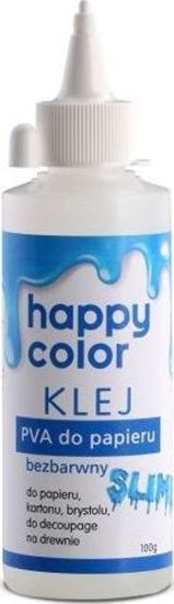 Picture of Happy Color Klej do papieru PVA HAPPY COLOR butelka 100g Happy Color