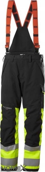 Picture of Helly Hansen Winter overalls HELLY HANSEN Alna 2.0, black/yellow C52