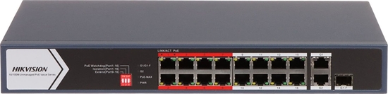 Picture of Hikvision SWITCH POE DS-3E0318P-E/M(C) 16-PORTOWY SFP Hikvision