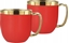 Attēls no Homla Cups Homla SINNES Red, 2 pcs. x 260 ml