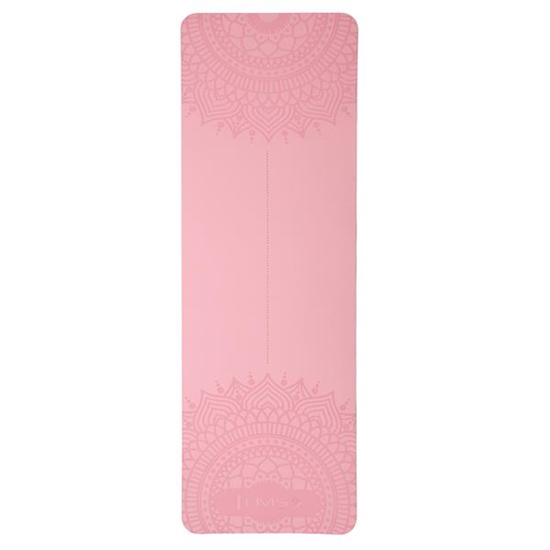 Picture of Jogas paklājiņš YM10 YOGA MAT TPE LIGHT PINK HMS