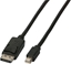 Attēls no Kabel EFB DisplayPort Mini - DisplayPort 2m czarny (K5565SW.2)