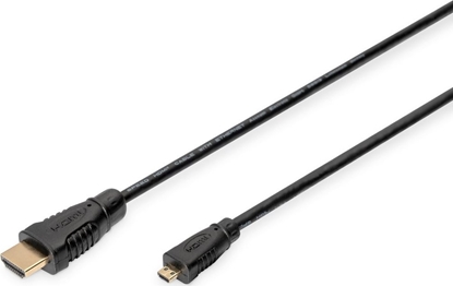 Picture of Kabel TRITON Digitus HDMI 1.4 1m kabel HDMI HDMI Typu D (Micro) HDMI Typu A (Standard) Czarny